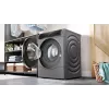 Lavadora-secadora Bosch Serie 8 WNC254AS0 Independiente Carga frontal Acero inoxidable