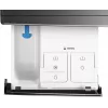 Lavadora-secadora Bosch Serie 8 WNC254AS0 Independiente Carga frontal Acero inoxidable