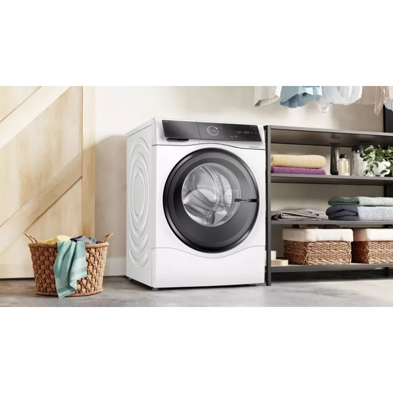 Lavadora-secadora Bosch Serie 8 WNC254A40 Independiente Carga frontal Blanco