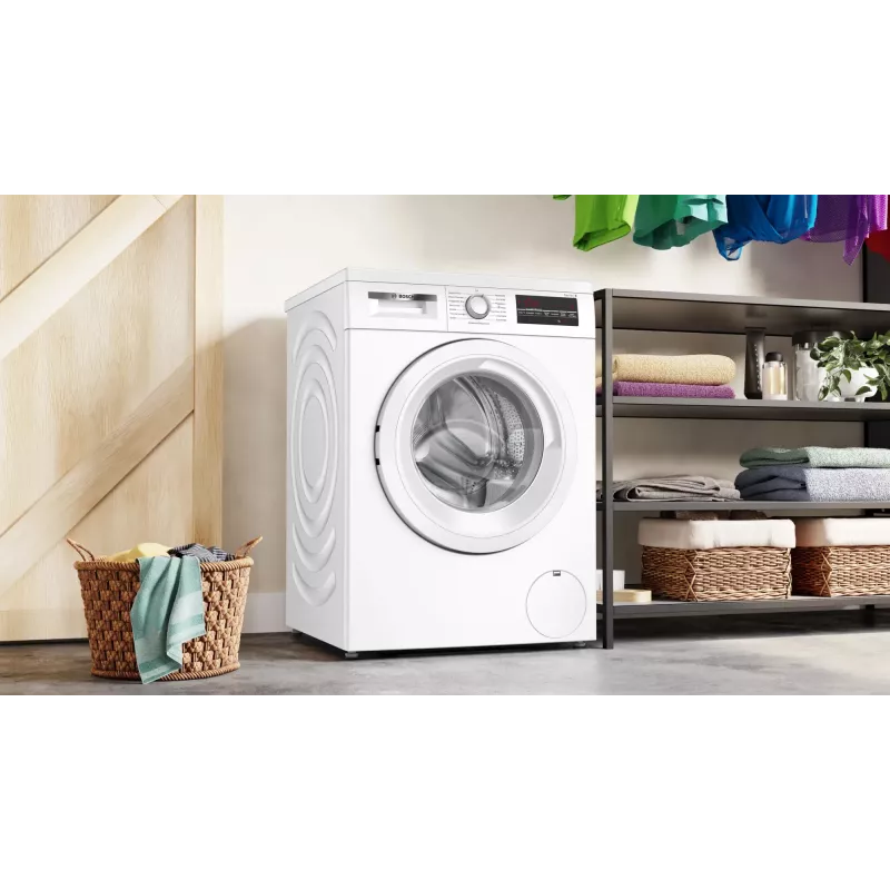 Bosch Serie 6 WUU28T22 lavadora de carga frontal, 9 kg, 1351 rpm, clase energética A, blanca