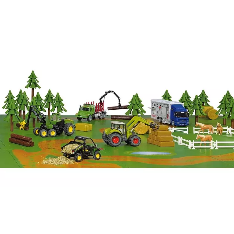 Parking Siku Caminos rurales y bosque multicolor 3 años 1 jugador