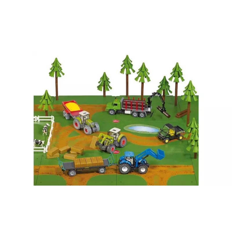 Parking Siku Caminos rurales y bosque multicolor 3 años 1 jugador