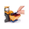 Siku tractor con hoja quitanieves y esparcidor de sal, modelo de tractor, preensamblado, 1:50, metal, plástico, 3 año(s), negro, azul, naranja