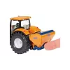 Siku tractor con hoja quitanieves y esparcidor de sal, modelo de tractor, preensamblado, 1:50, metal, plástico, 3 año(s), negro, azul, naranja