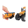 Siku tractor con hoja quitanieves y esparcidor de sal, modelo de tractor, preensamblado, 1:50, metal, plástico, 3 año(s), negro, azul, naranja