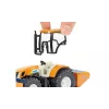 Siku tractor con hoja quitanieves y esparcidor de sal, modelo de tractor, preensamblado, 1:50, metal, plástico, 3 año(s), negro, azul, naranja