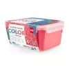 EMSA Clip & Close set rectangular coral 4 uds.