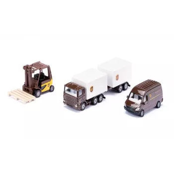 Siku Super 6324 DHL set de regalo, vehículos de juguete a escala