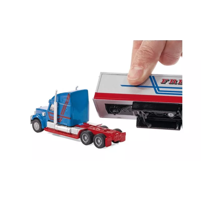 Siku 1806 Super Road Train DHL vehículo en miniatura, desde 3 años, 169 g