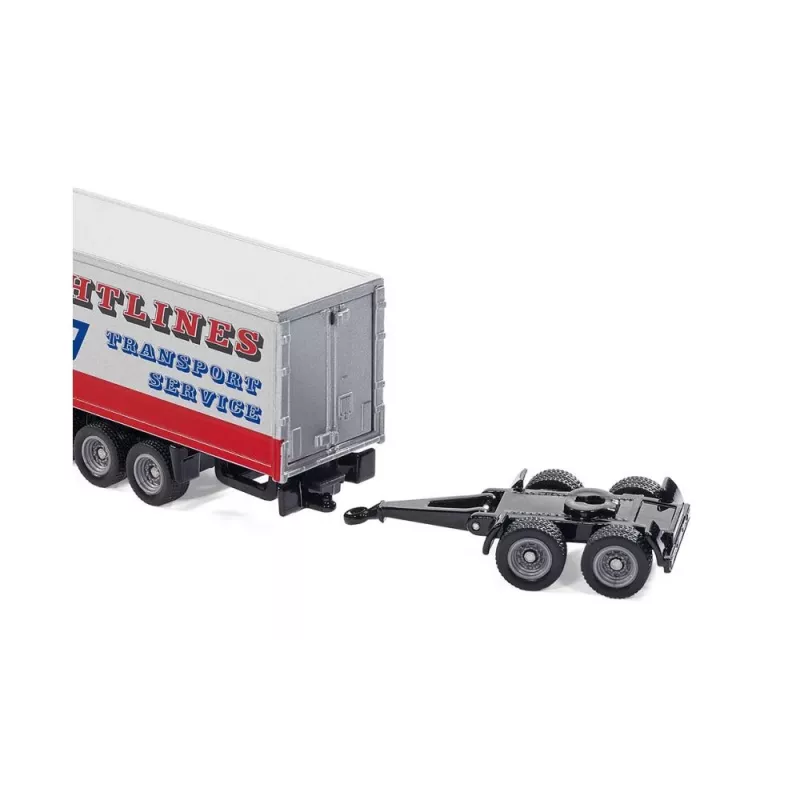 Siku 1806 Super Road Train DHL vehículo en miniatura, desde 3 años, 169 g