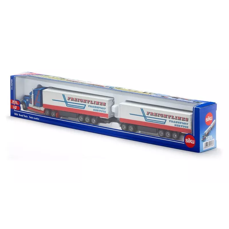 Siku 1806 Super Road Train DHL vehículo en miniatura, desde 3 años, 169 g