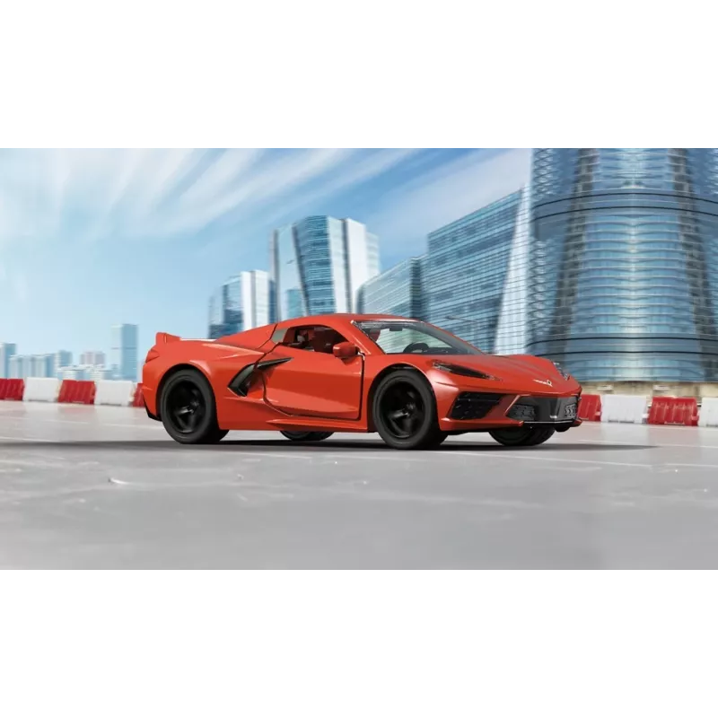 Siku Chevrolet Corvette Stingray maqueta de coche deportivo montada 1:50