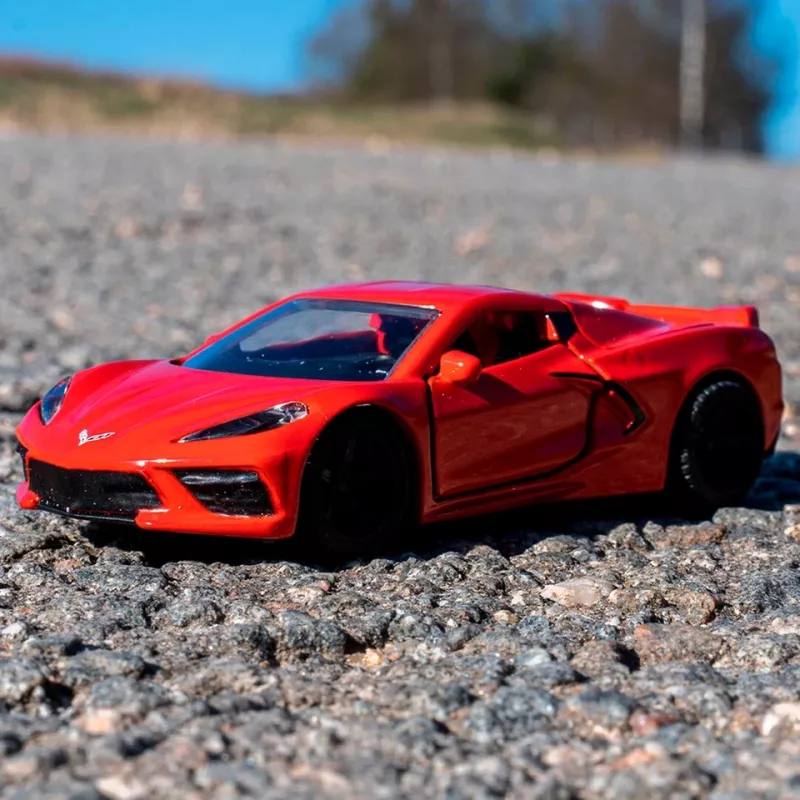Siku Chevrolet Corvette Stingray maqueta de coche deportivo montada 1:50