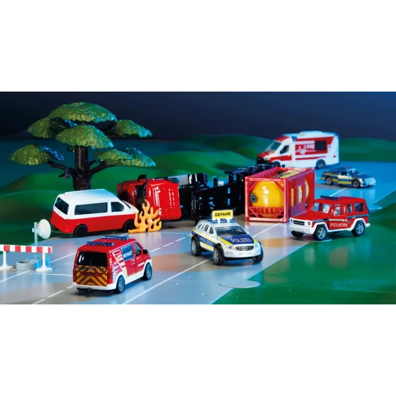 Siku Mercedes-Benz E-Klasse All Terrain 4X4 Polizei maqueta de coche de policía premontada 1:50
