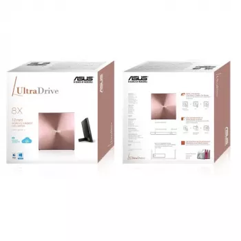 ASUS SDRW-08U5S-U unidad óptica DVD Super Multi DL rosa