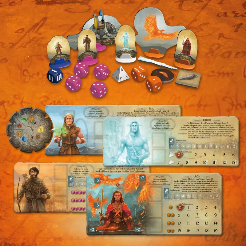 Kosmos Las leyendas de Andor - Héroes mágicos juego de mesa Estrategia