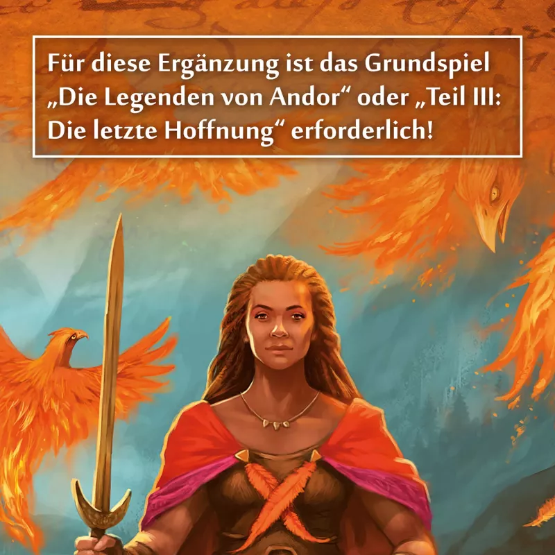 Kosmos Las leyendas de Andor - Héroes mágicos juego de mesa Estrategia