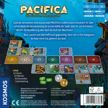 Kosmos Pacifica juego de mesa Viaje/Aventura