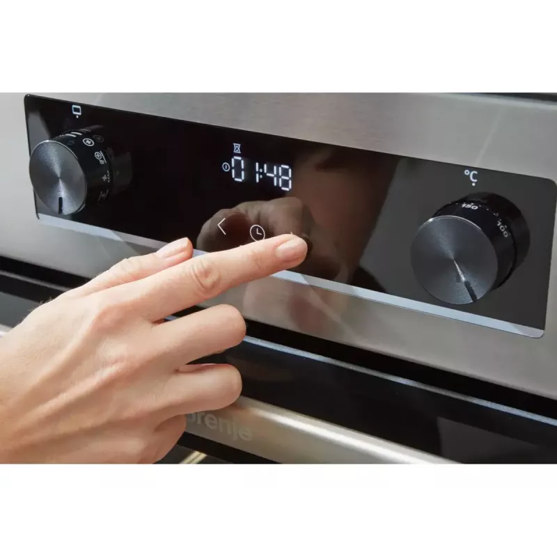 Gorenje GEC6C40WD cocina independiente placa vitrocerámica eléctrica negra, blanca
