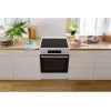 Gorenje GEC6C40WD cocina independiente placa vitrocerámica eléctrica negra, blanca