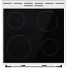 Gorenje GEC6C40WD cocina independiente placa vitrocerámica eléctrica negra, blanca