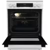 Gorenje GEC6C40WD cocina independiente placa vitrocerámica eléctrica negra, blanca