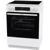 Gorenje GEC6C40WD cocina independiente placa vitrocerámica eléctrica negra, blanca