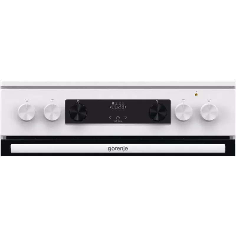 Gorenje GEC6C40WD cocina independiente placa vitrocerámica eléctrica negra, blanca