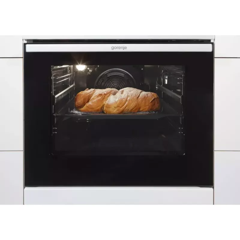 Gorenje GEC6C40WD cocina independiente placa vitrocerámica eléctrica negra, blanca