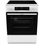 Gorenje GEC6C40WD cocina independiente placa vitrocerámica eléctrica negra, blanca