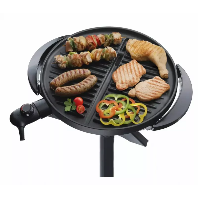 Parrilla eléctrica Steba VG 250 cazo negra plata 1800 W