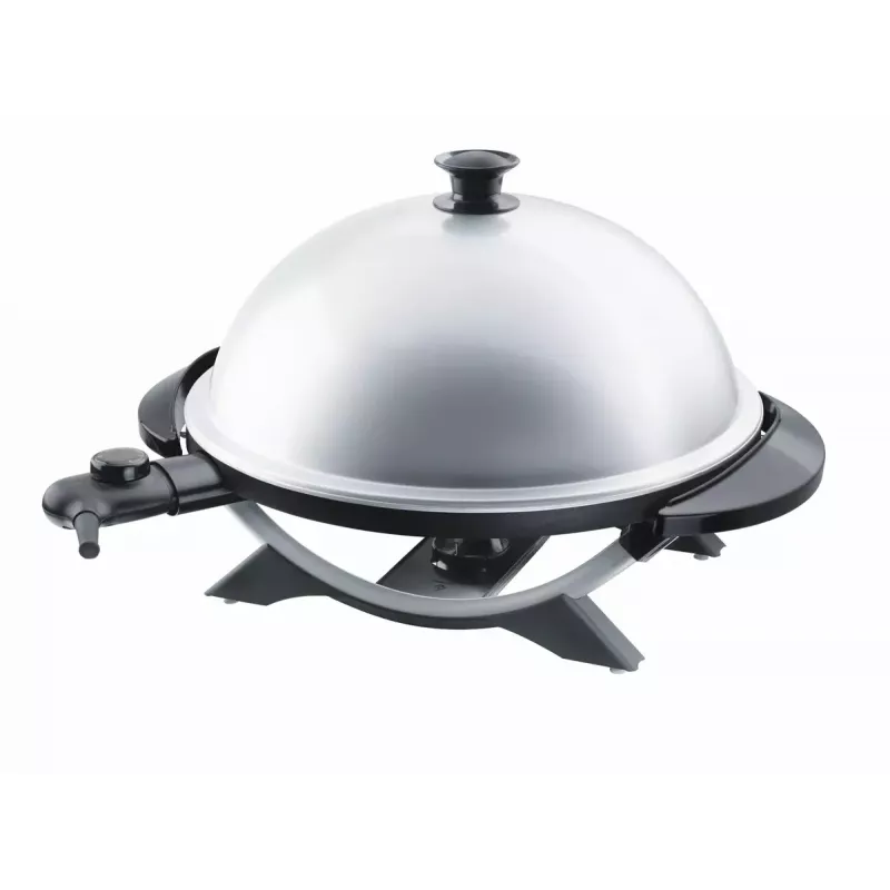Parrilla eléctrica Steba VG 250 cazo negra plata 1800 W