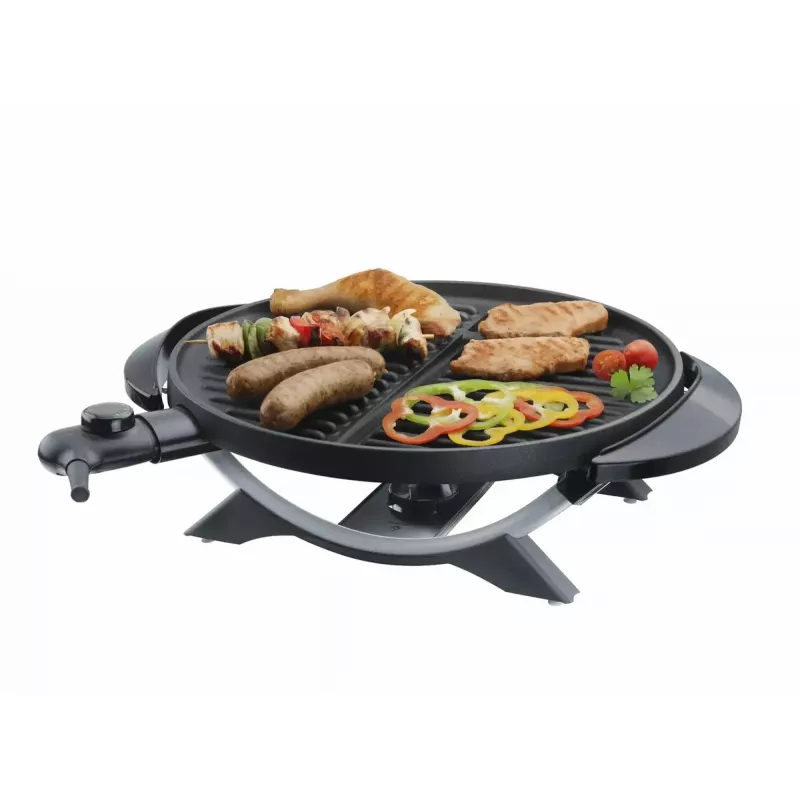 Parrilla eléctrica Steba VG 250 cazo negra plata 1800 W