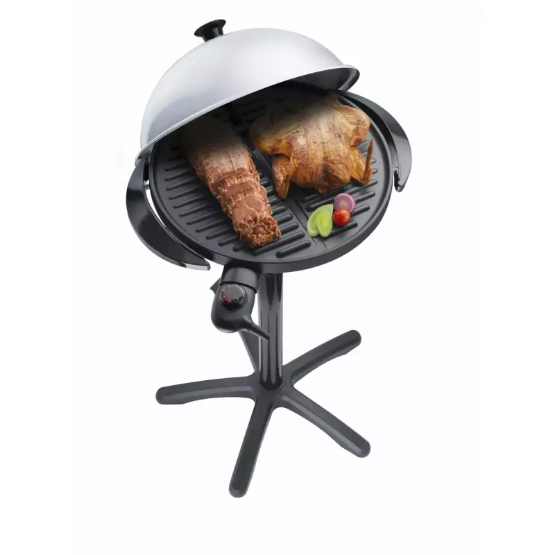 Parrilla eléctrica Steba VG 250 cazo negra plata 1800 W