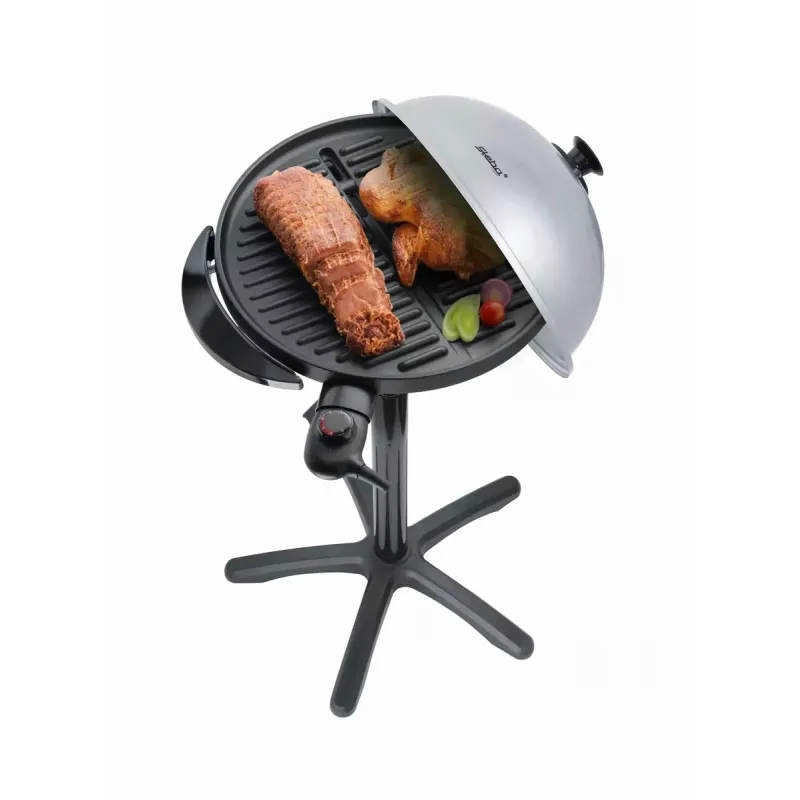 Parrilla eléctrica Steba VG 250 cazo negra plata 1800 W