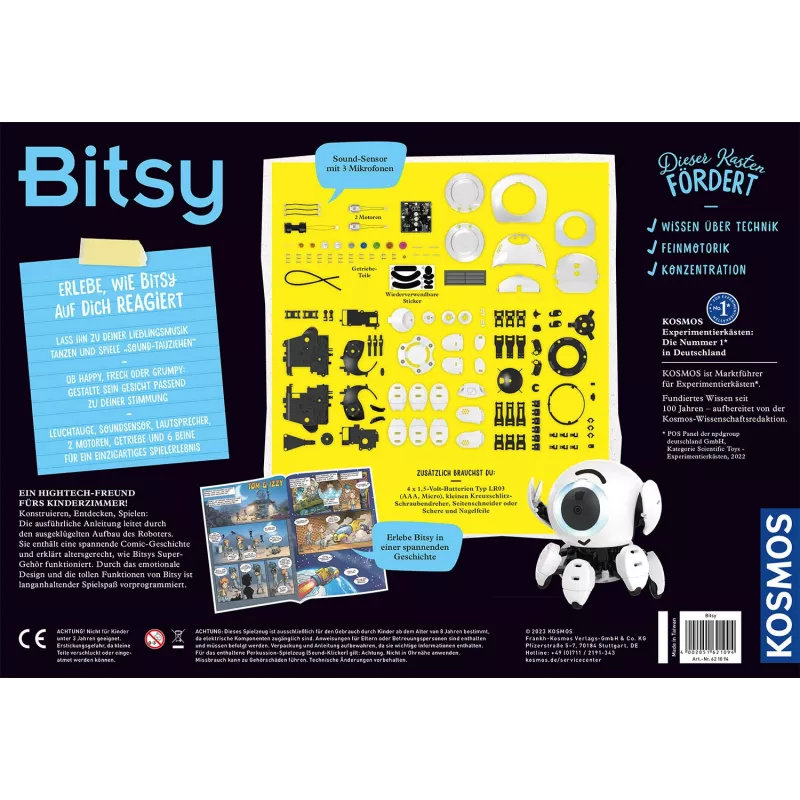 Kosmos Bitsy juego de construcción