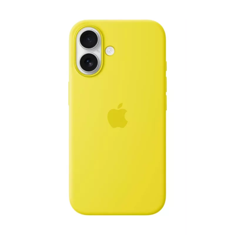 APPLE funda de silicona con MagSafe iPhone 16 Star Fruit