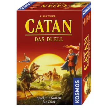 Kosmos CATAN - Das Duell juego de cartas, 2 jugadores, a partir de 10 años