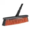 Escoba de interior Fiskars 1025926 cerdas suaves-duras aluminio negra