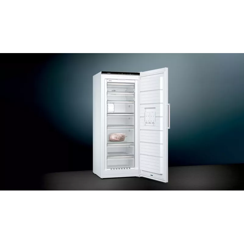 Siemens iQ500 GS54NAWCV congelador vertical congelador vertical independiente 328 L blanco