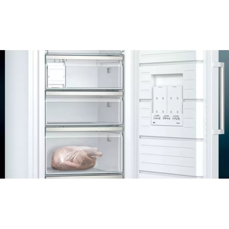 Siemens iQ500 GS54NAWCV congelador vertical congelador vertical independiente 328 L blanco