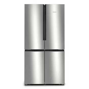 Siemens iQ300 KF96NVPEA frigorífico side-by-side independiente 605 L plata