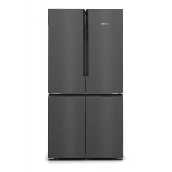 Siemens iQ500 KF96NAXEA frigorífico side-by-side independiente 605 L negro, acero inoxidable
