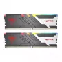 DIMM 64 GB DDR5-5600 (2x 32 GB) kit dual, memoria RAM negra, PVVR564G560C40K, Viper Venom RGB, INTEL XMP