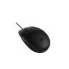 HP 128 ratón con cable, ambidiestro, láser, USB Type-A, 1200 DPI, negro