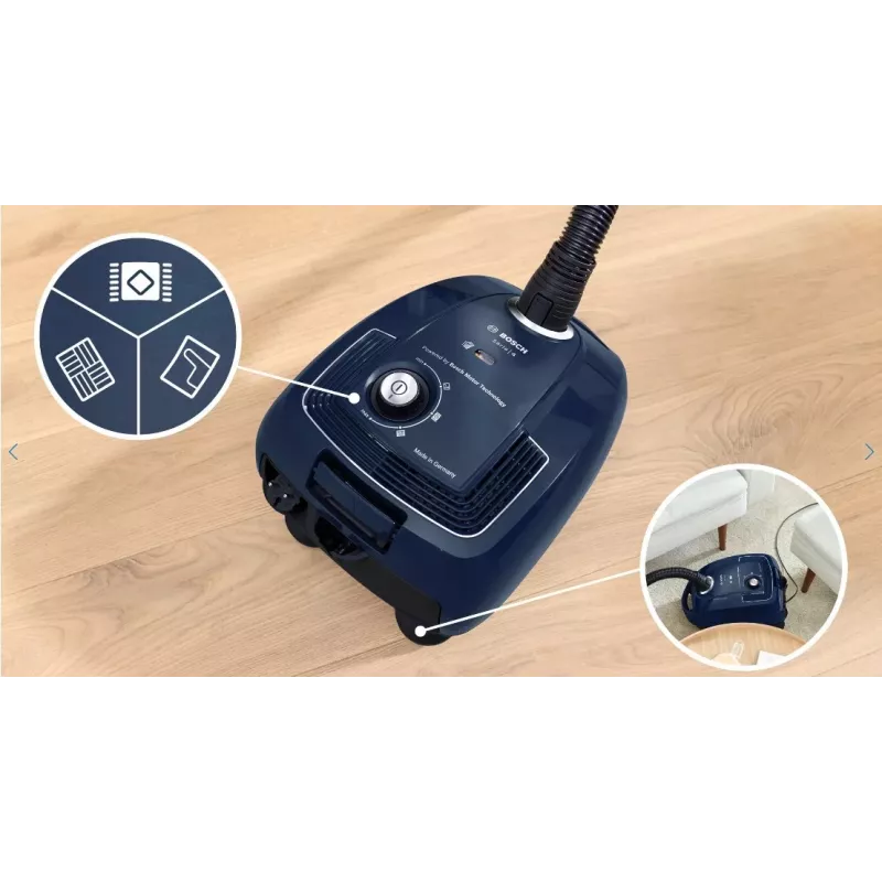 Bosch Serie 4 BGD38BU2 aspirador 4 l aspirador de suelo en seco 600 W bolsa