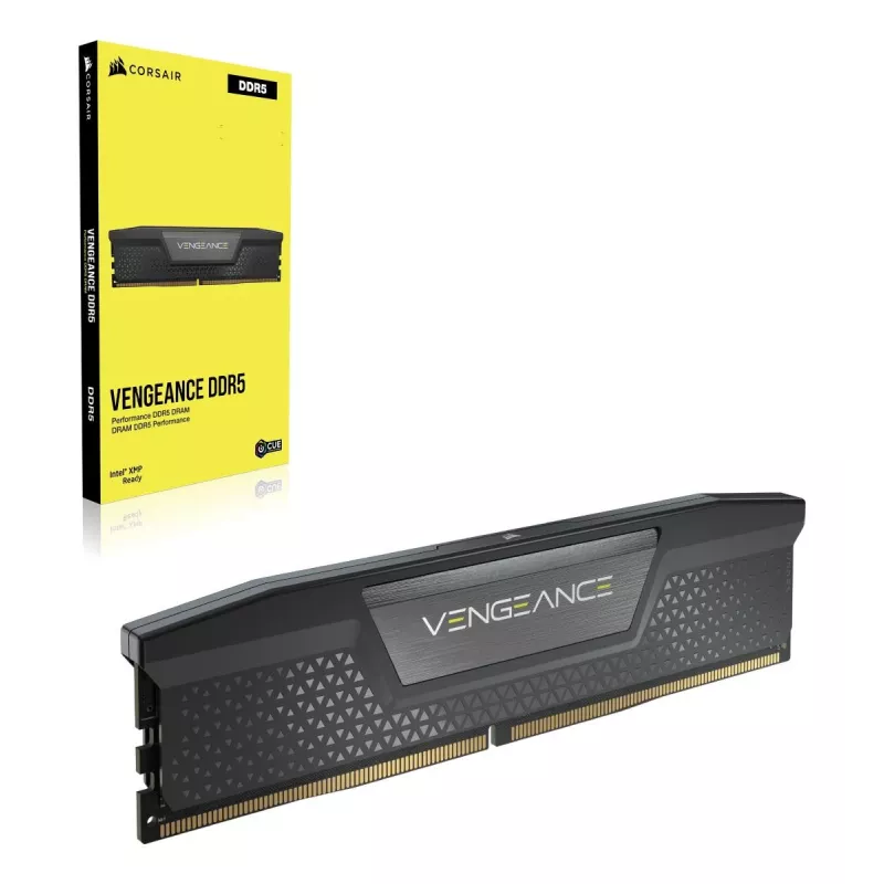 CORSAIR memoria 32 GB (2x 16 GB) DDR5 DRAM 6000 MT/s CL38 kit de memoria Vengeance negra