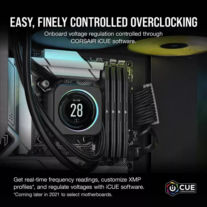CORSAIR memoria 32 GB (2x 16 GB) DDR5 DRAM 6000 MT/s CL38 kit de memoria Vengeance negra