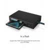 ICY BOX IB-CR401-C3 Lector de tarjetas USB 3.2 Gen 1 (3.1 Gen 1) Type-C Negro