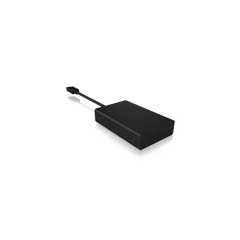 ICY BOX IB-CR401-C3 Lector de tarjetas USB 3.2 Gen 1 (3.1 Gen 1) Type-C Negro